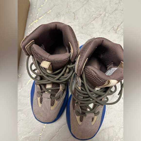 Adidas Yeezy Desert Boot Taupe and Blue - Picture 9 of 11